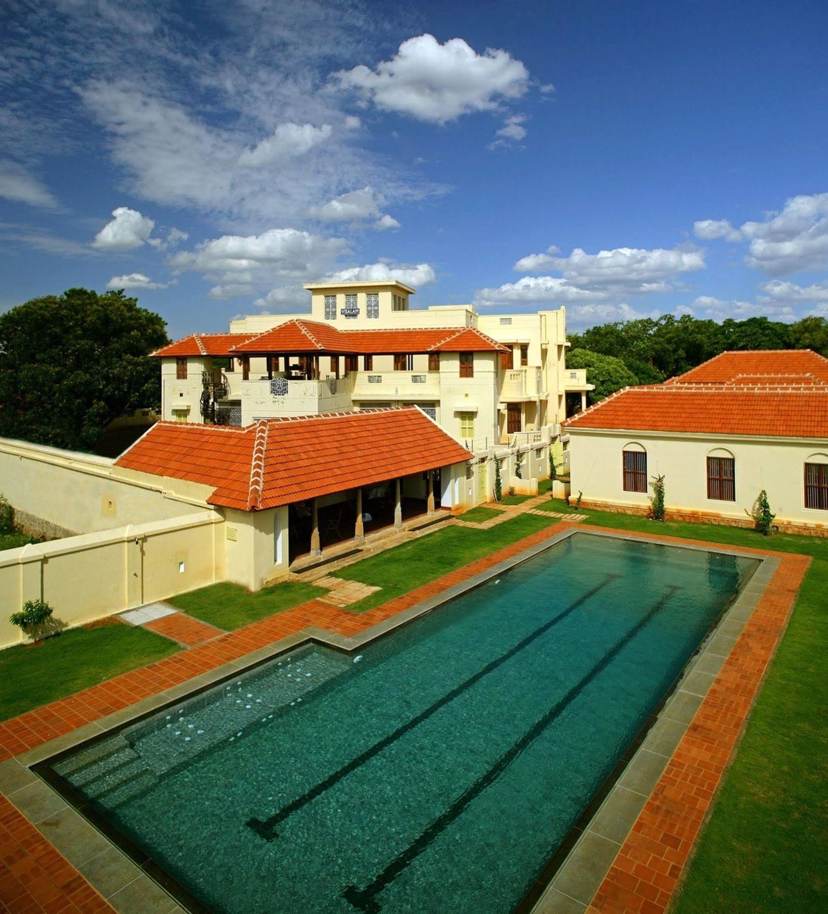 Visalam Chettinad Palace - A Cgh Earth Experience Kānādukāttān Eksteriør billede
